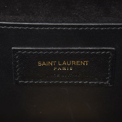 Saint Laurent Metallic Calfskin Monogram Cassandre Clutch Ciad 5 of 9