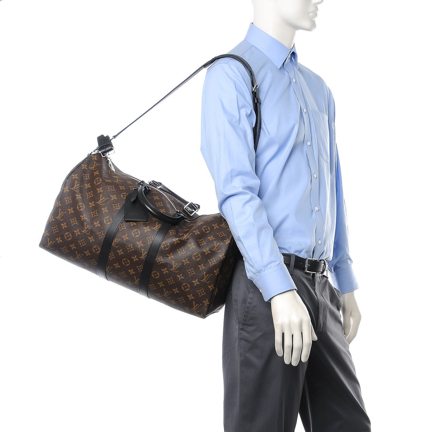 Monogram Macassar Keepall Bandouliere 45