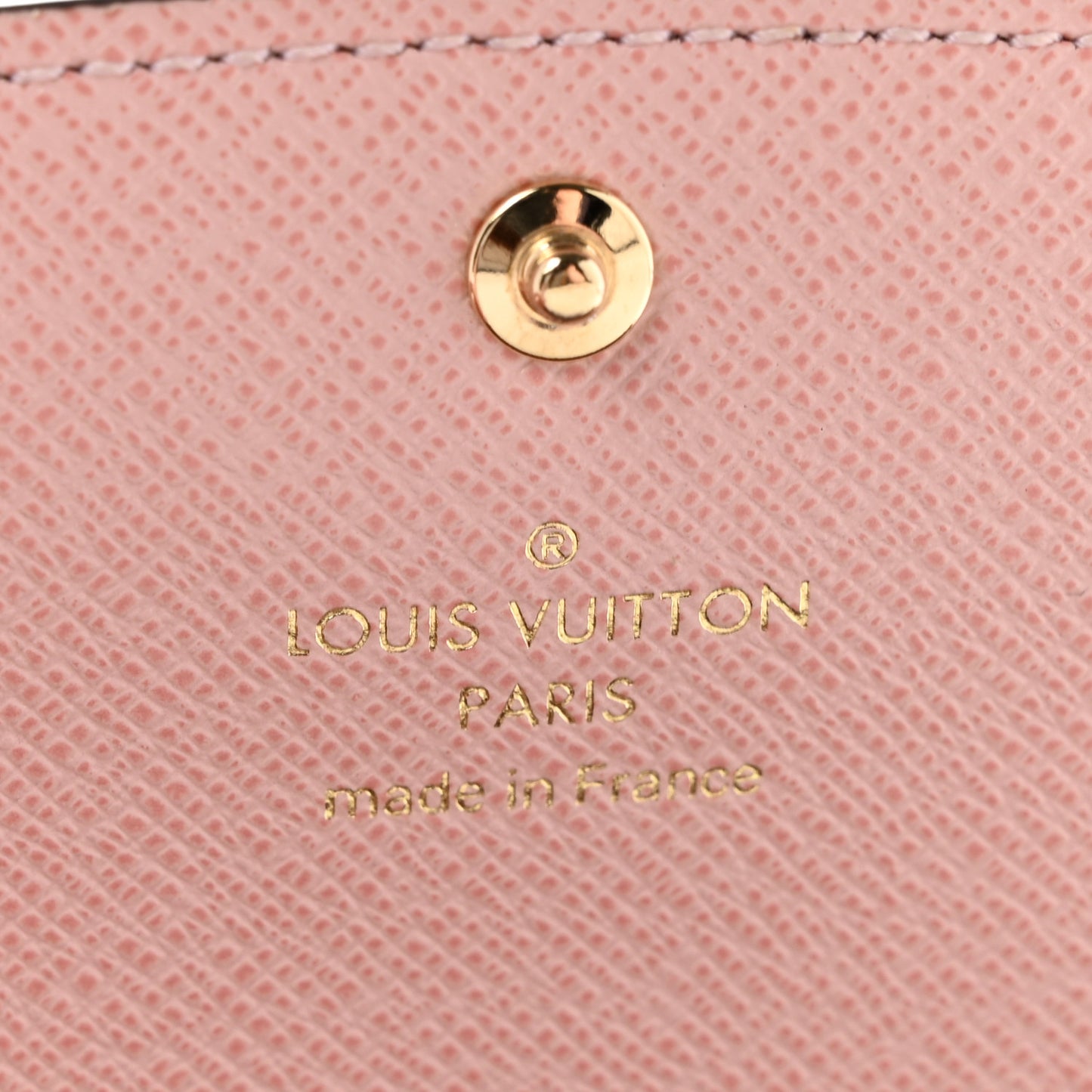 Monogram Emilie Wallet Rose Ballerine