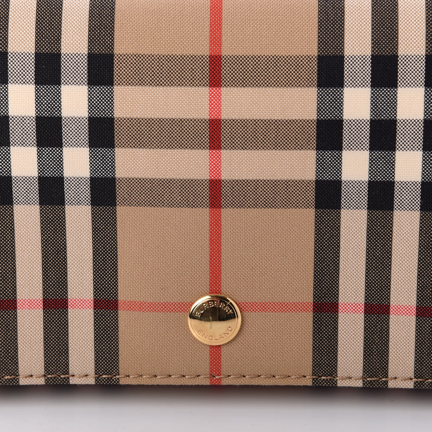 Burberry Vintage Check Hackberry Crossbody Bag Archive Beige Black 10 of 10