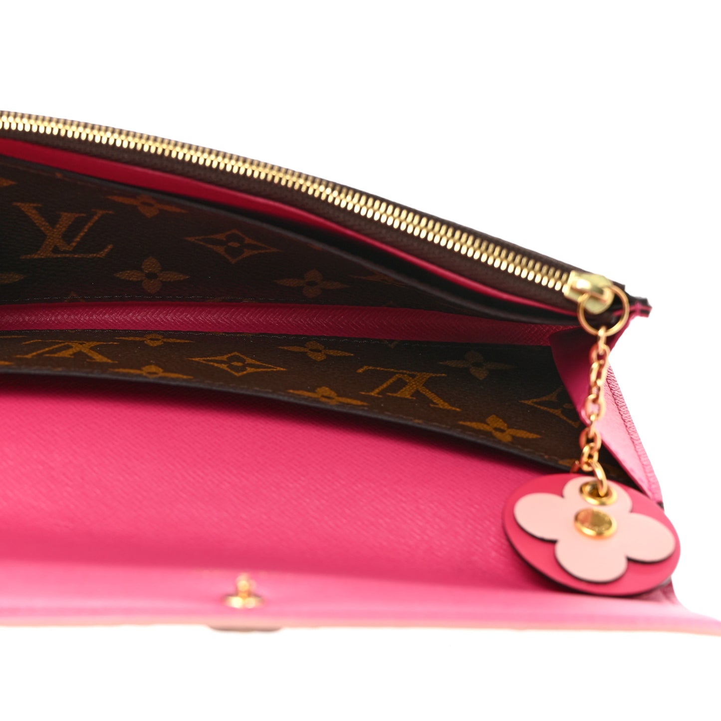 Monogram Bloom Flower Emilie Wallet