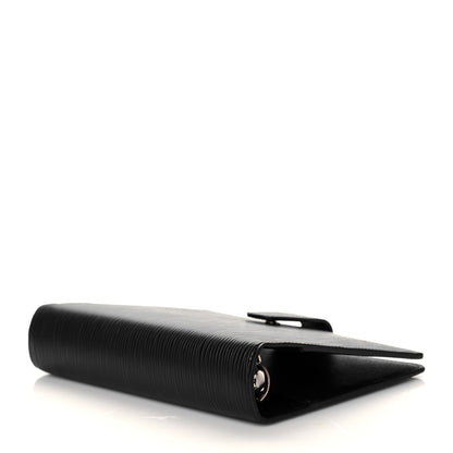 Louis Vuitton Epi Medium Ring Agenda Cover Black 4 of 9