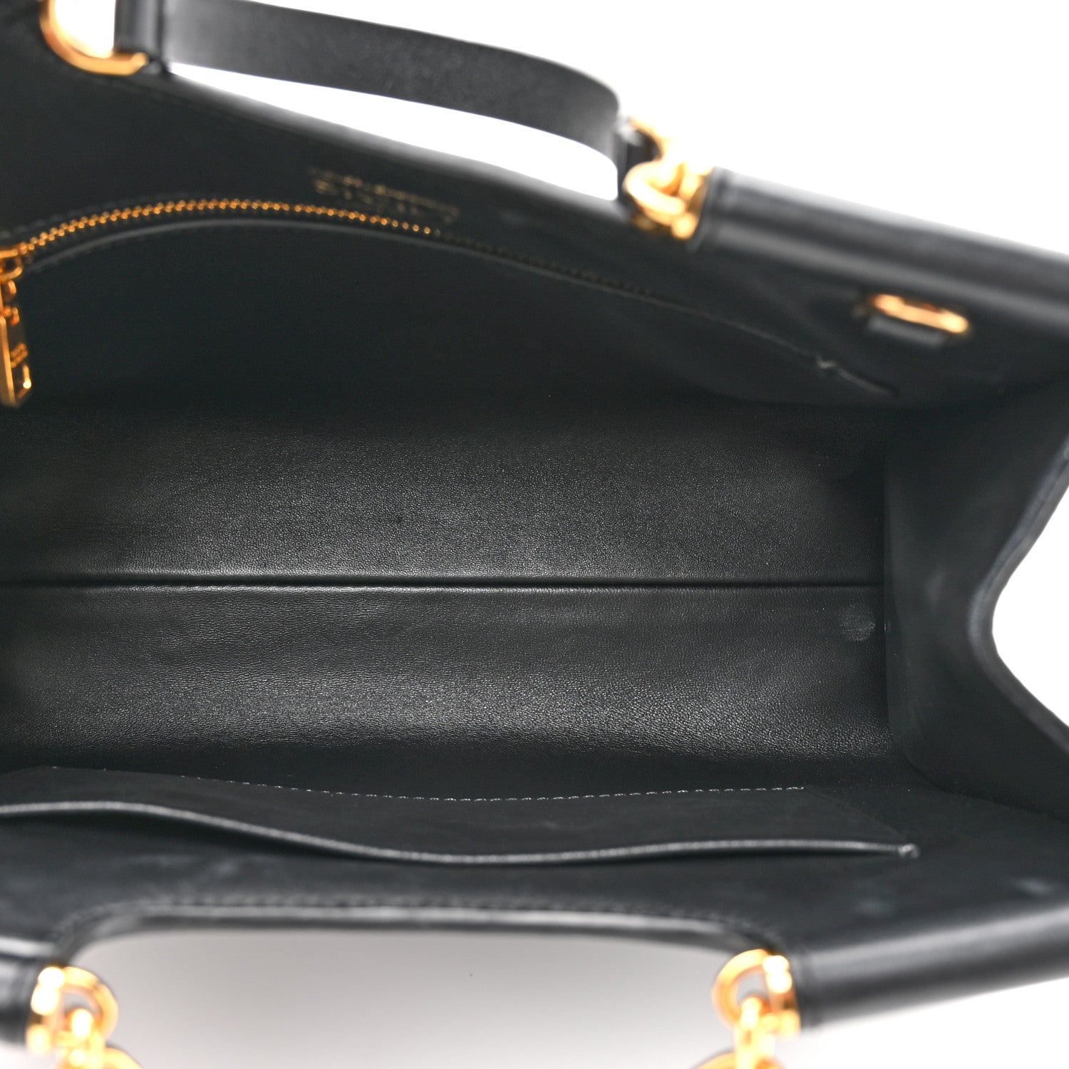 Dolce & Gabbana Calfskin Small Sicily Shopper Bag Black 5 of 14