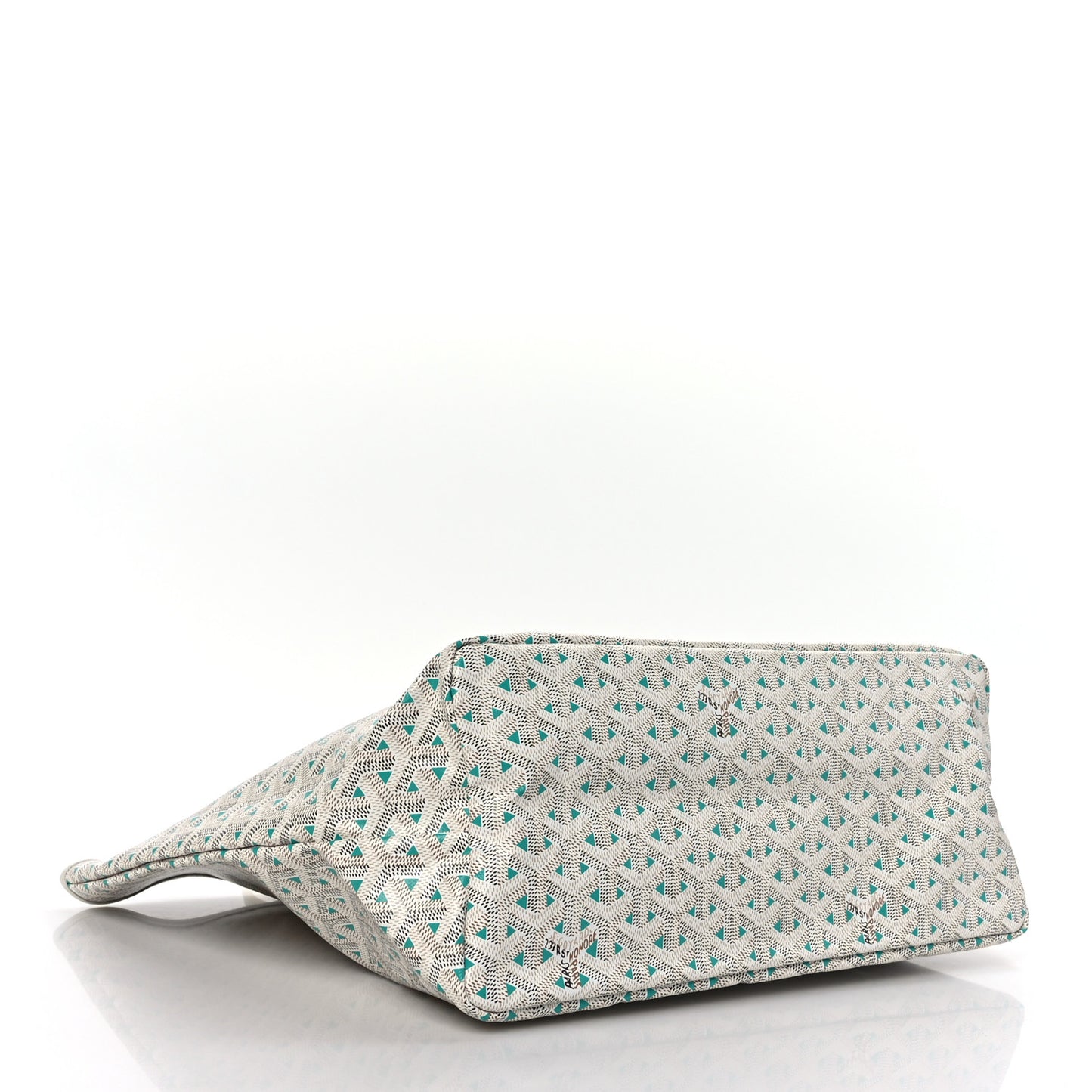 Goyardine Saint Louis Claire Voie PM White Opaline