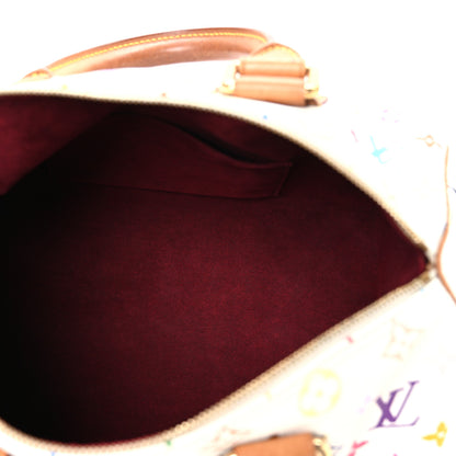 Louis Vuitton Monogram Multicolor Speedy 30 White 5 of 15