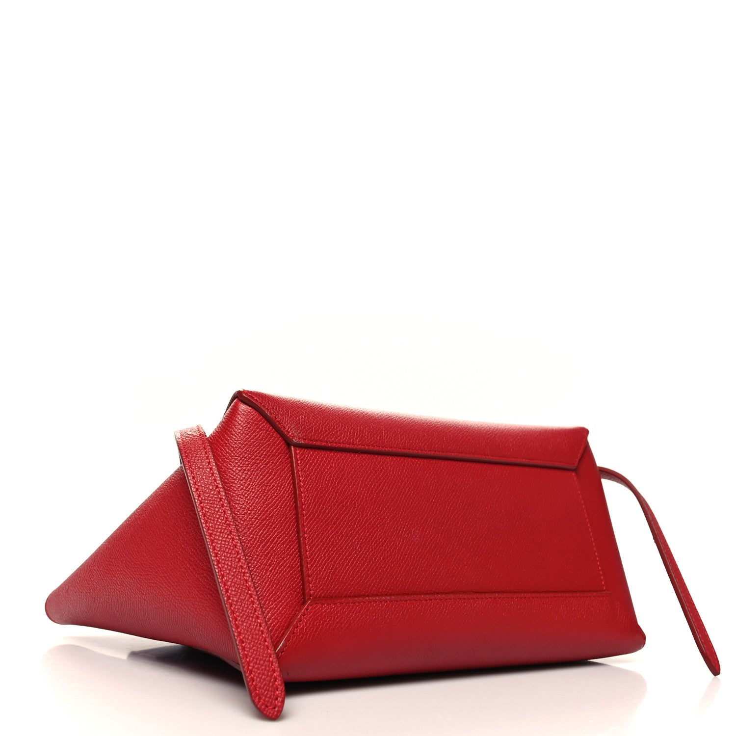 Celine Baby Grained Calfskin Micro Belt Bag Coquelicot 4 of 10