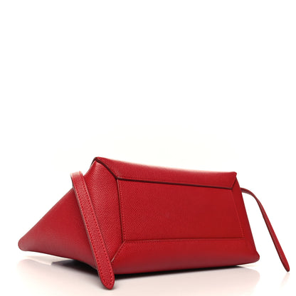 Celine Baby Grained Calfskin Micro Belt Bag Coquelicot 4 of 10