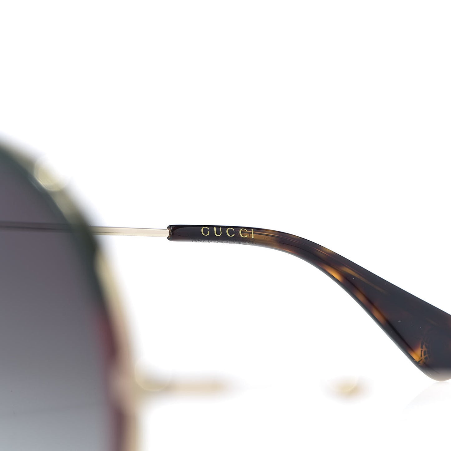 Round Frame Sunglasses GG0061S Blue Red