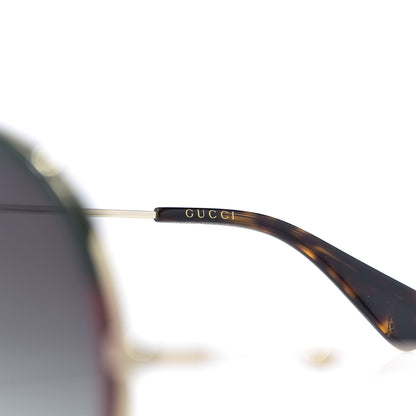 Gucci Round Frame Sunglasses GG0061S Blue Red 6 of 8