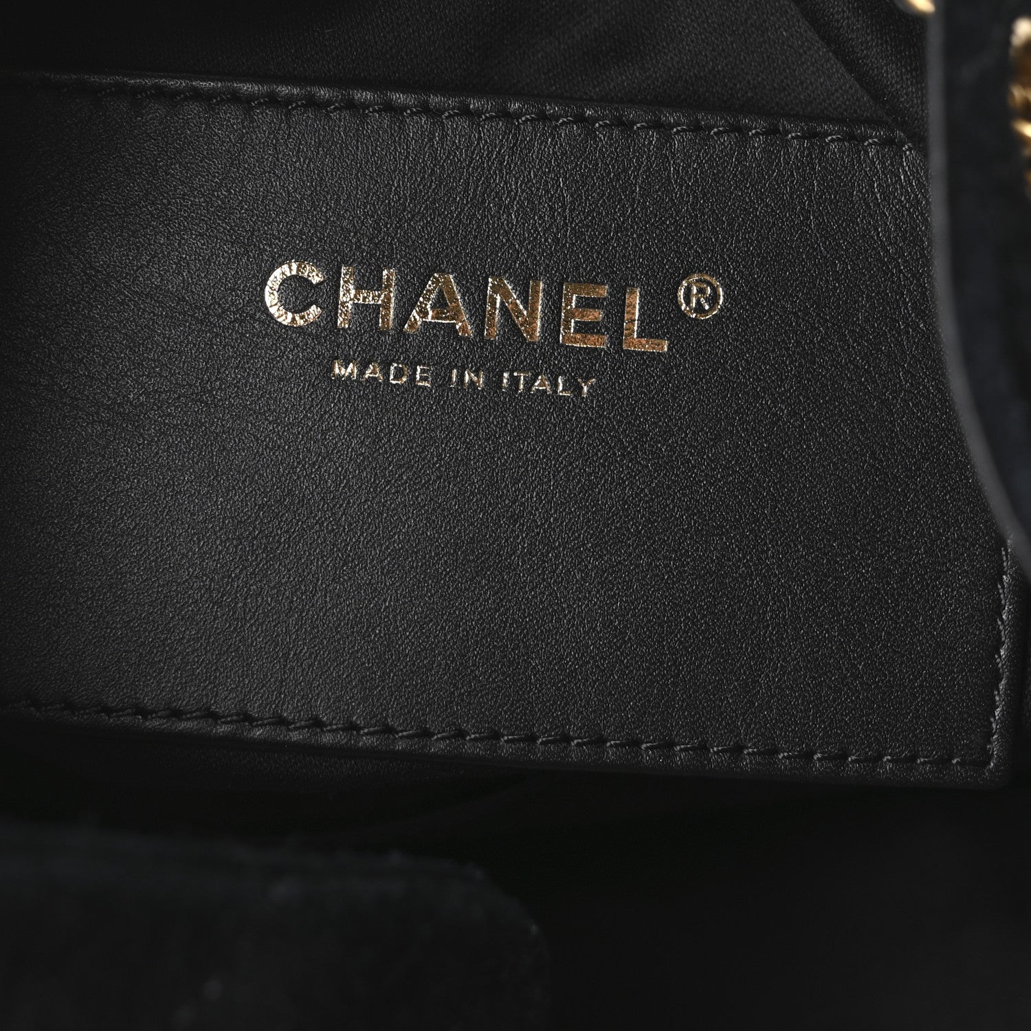Chanel Suede Quilted Small Chanel 25 Handbag Black 6 of 10