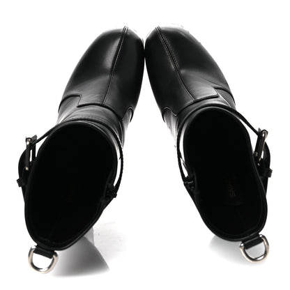 Saint Laurent Calfskin Mina 95 Boots 38 Black 2 of 13