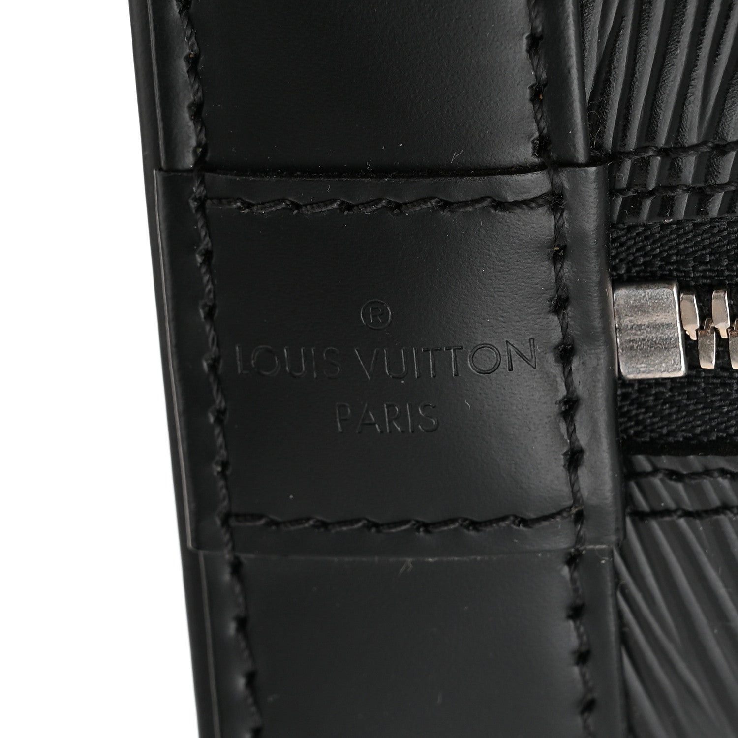 Louis Vuitton Epi Alma PM Black 6 of 11