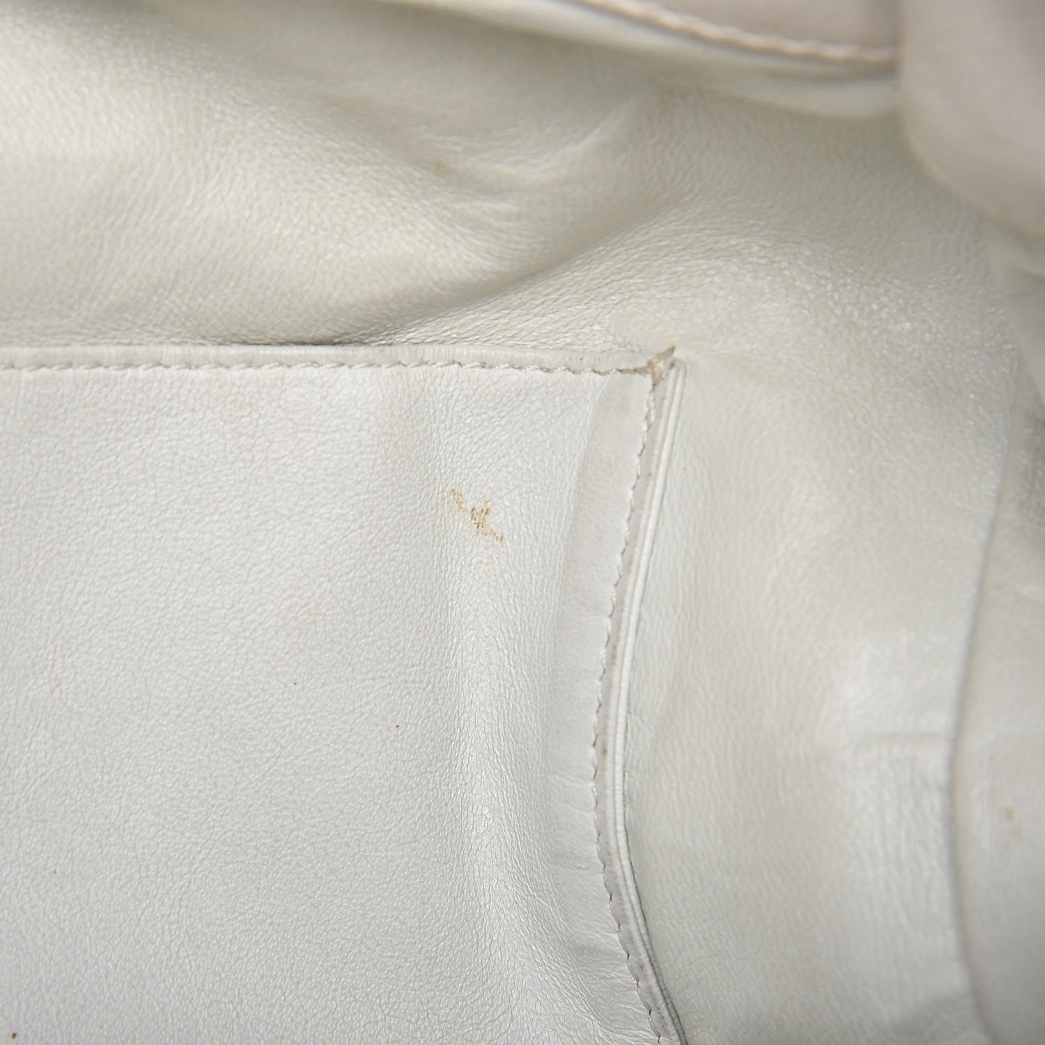 Chanel Calfskin Large East West Modern Chain Tote White 10 of 24