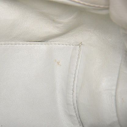 Chanel Calfskin Large East West Modern Chain Tote White 10 of 24
