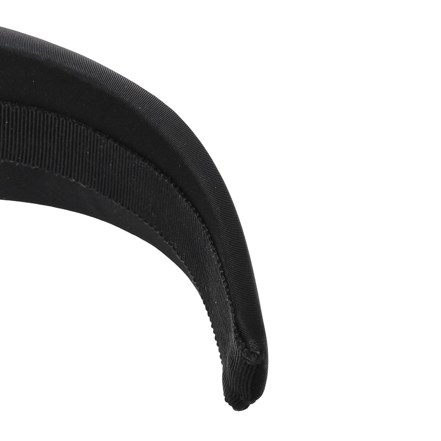 Re-Nylon Metal Triangle Logo Headband Black