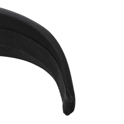 Prada Re-Nylon Metal Triangle Logo Headband Black 7 of 8
