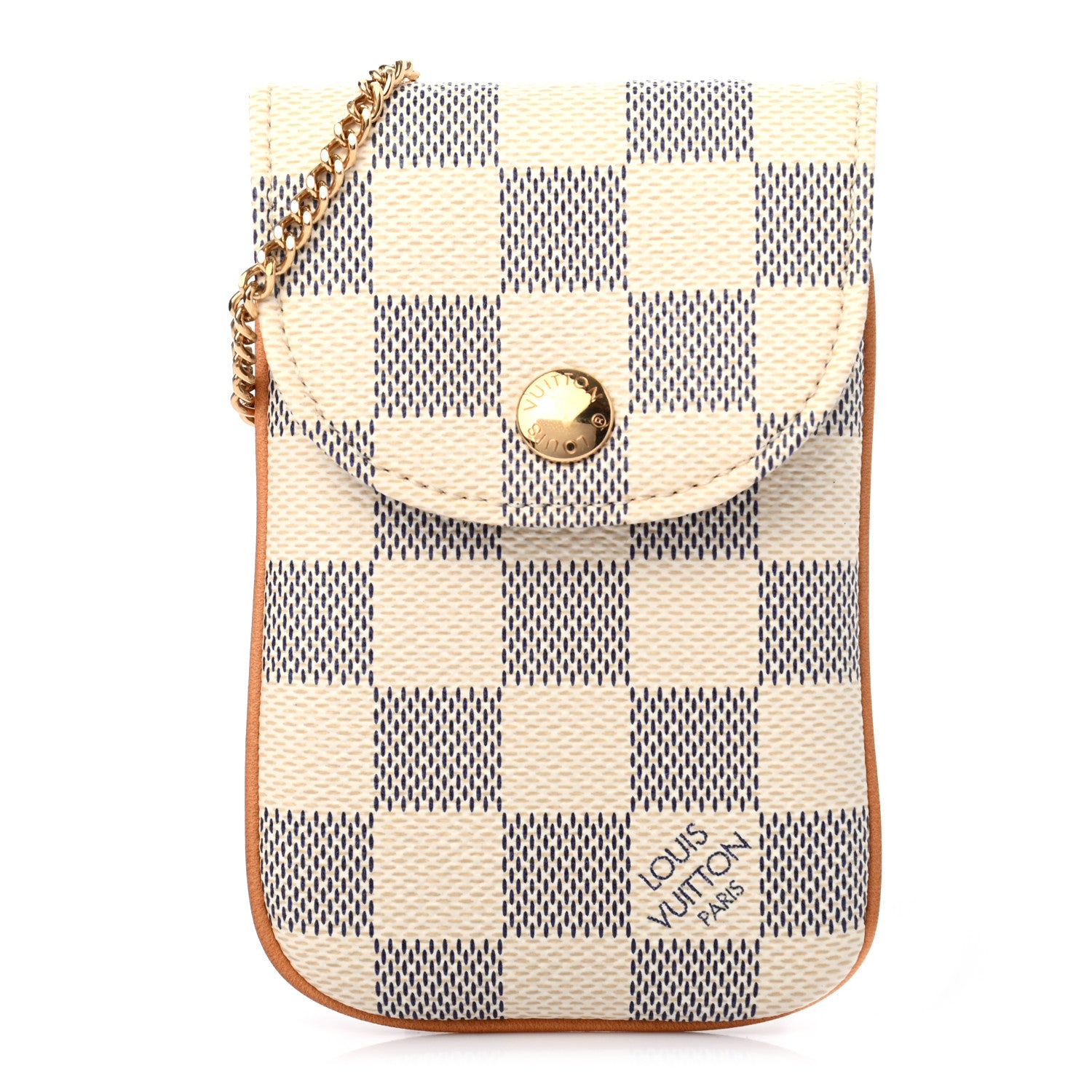 Louis Vuitton Damier Azur Phone Case MM 1 of 7