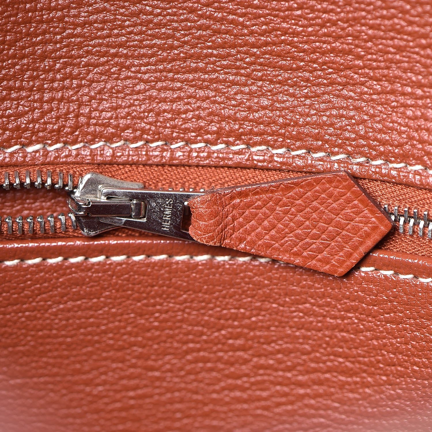 Hermes Epsom Birkin 30 Brique 12 of 38