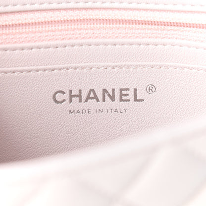 Chanel Lambskin Quilted Mini Rectangular Flap Light Purple 7 of 8