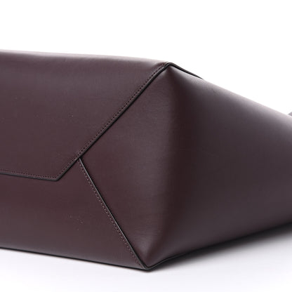 Celine Smooth Calfskin Small Tassel Cabas Phantom Burgundy 9 of 11