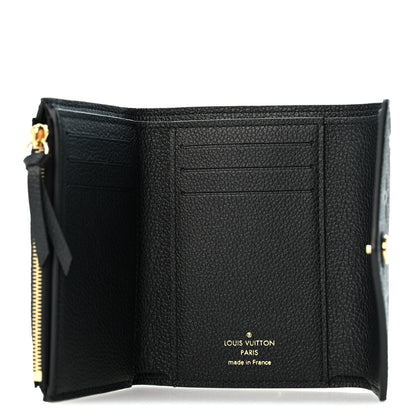 Louis Vuitton Empreinte Victorine Wallet Black 5 of 9