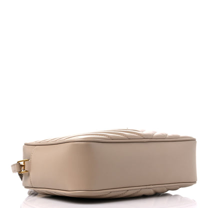 Saint Laurent Calfskin Matelasse Monogram Lou Camera Bag Dark Beige 4 of 10