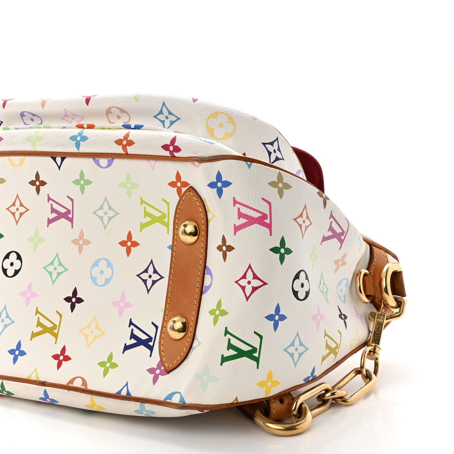 Louis Vuitton Monogram Multicolor Rita White 8 of 12