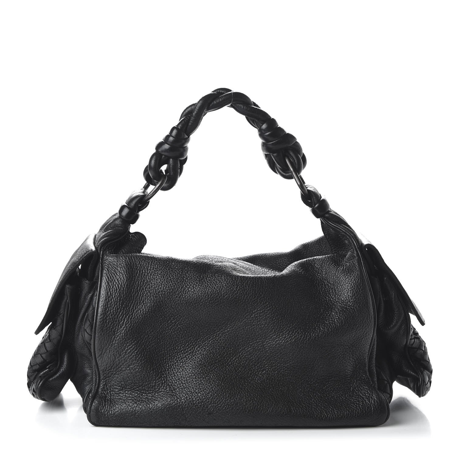 Bottega Veneta Cervo Cocker Hobo Black 1 of 12