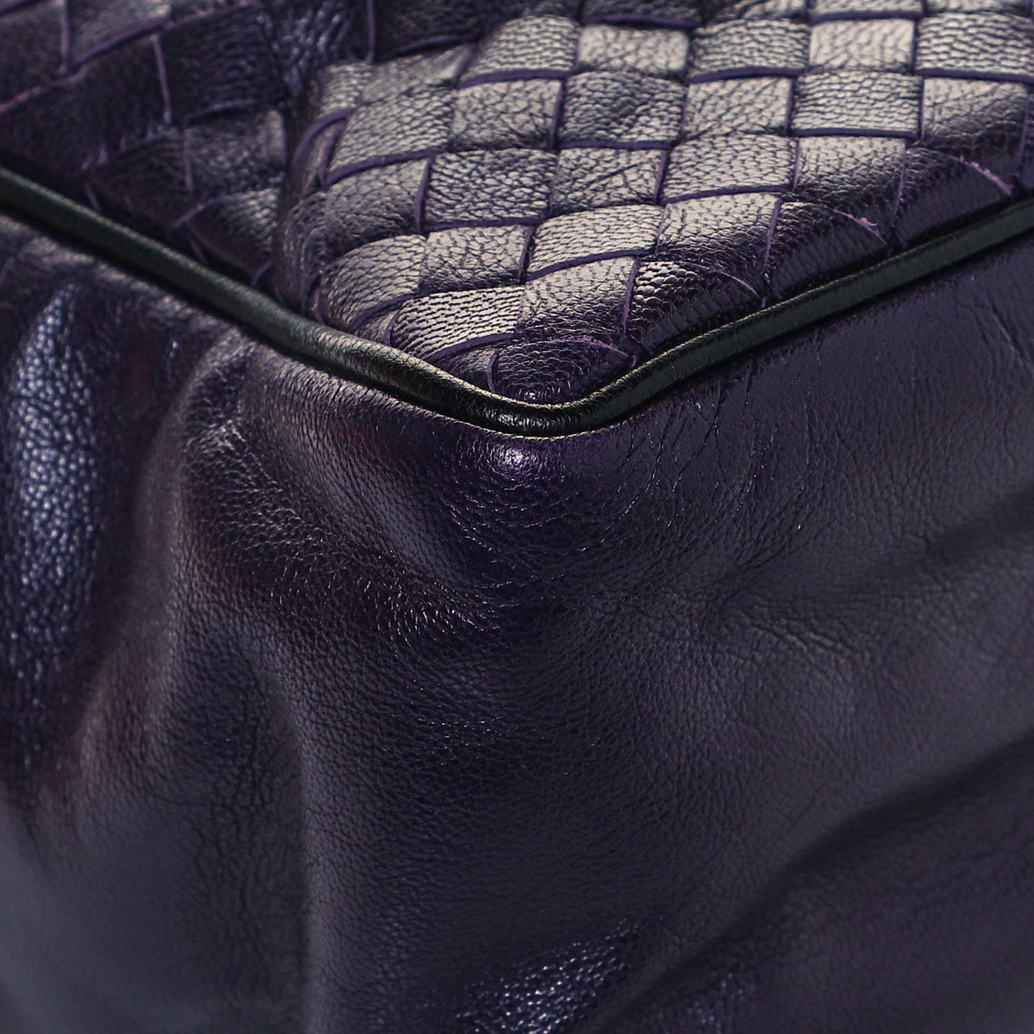Bottega Veneta Nappa Intrecciato Tote Turbolence Black 11 of 17