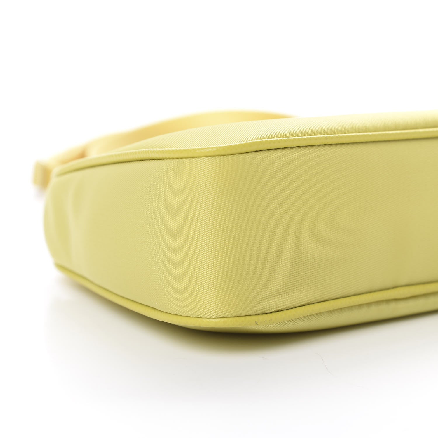 Prada Tessuto Nylon Saffiano Mini Re-Edition 2000 Shoulder Bag Ananas 7 of 9