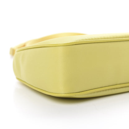 Prada Tessuto Nylon Saffiano Mini Re-Edition 2000 Shoulder Bag Ananas 7 of 9