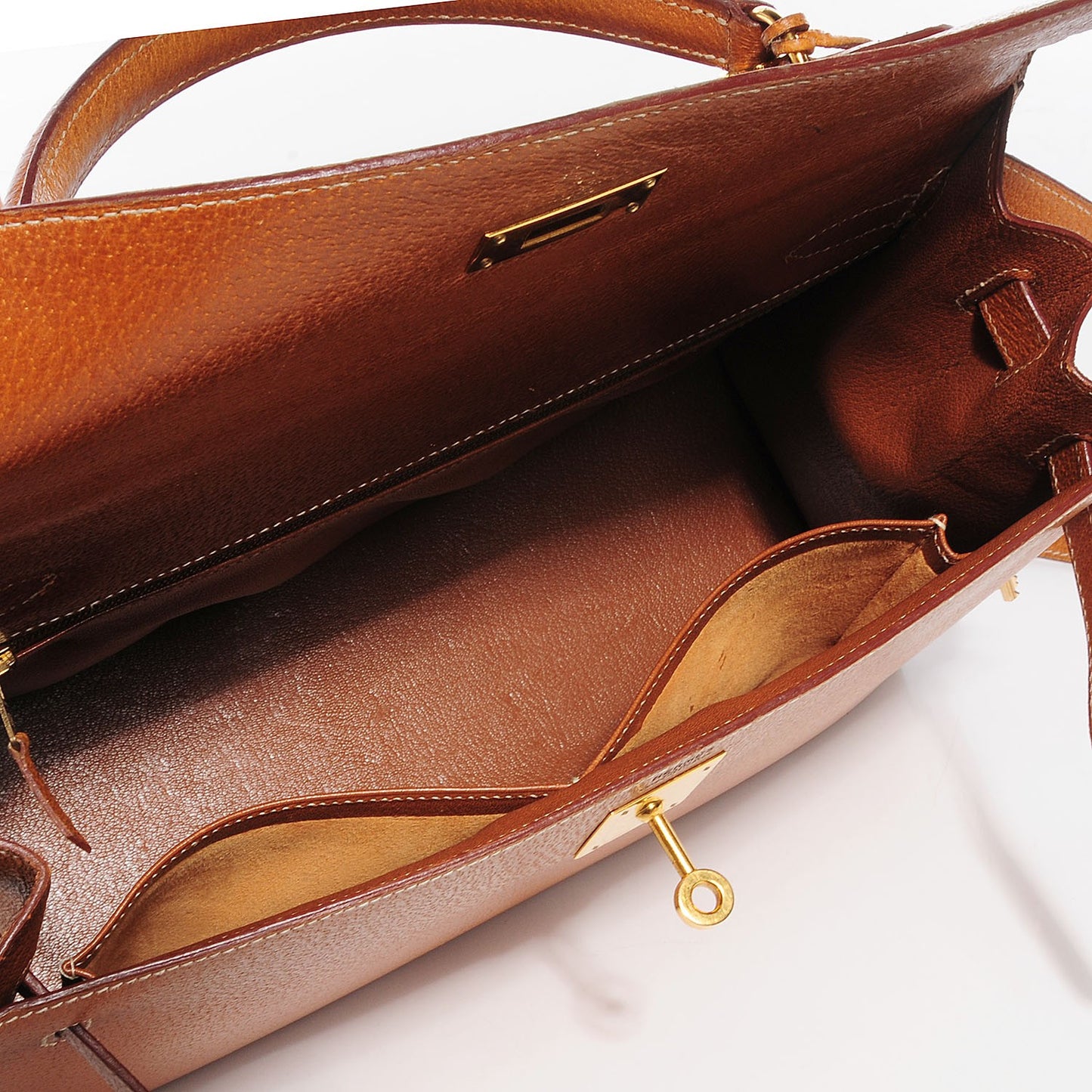 Peau Porc Kelly Sellier 32 Gold