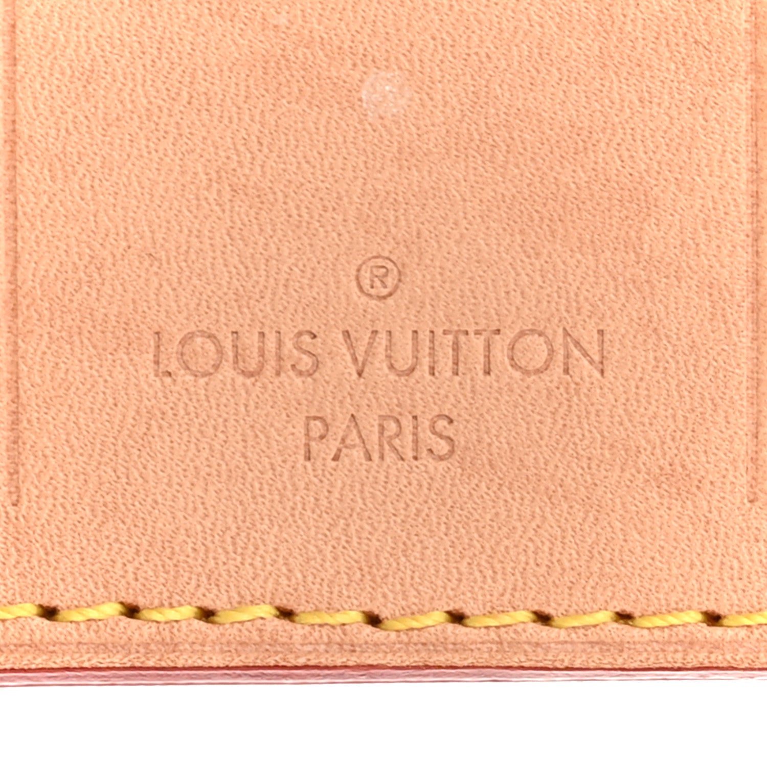 Louis Vuitton Vachetta Luggage Tag 3 of 3