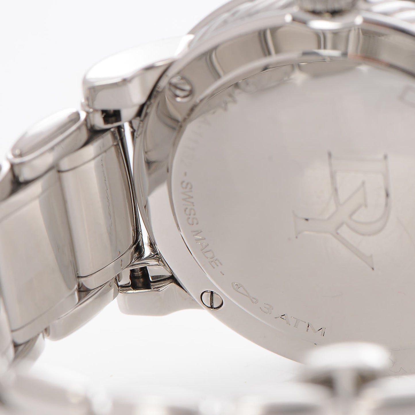 Stainless Steel 38mm Classic Quartz Watch Grey