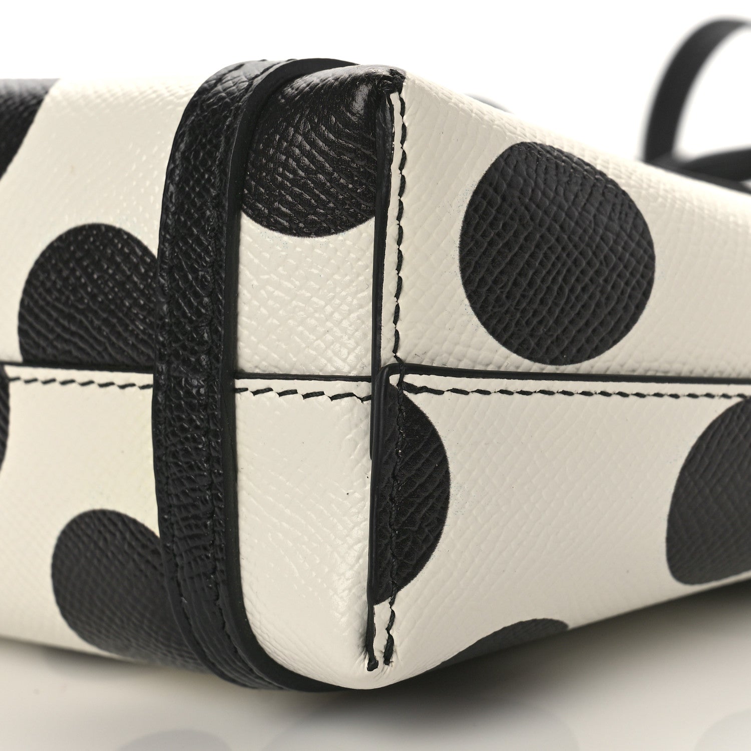 Dolce & Gabbana Dauphine Polka Dot Mini Crossbody Bag White 7 of 9