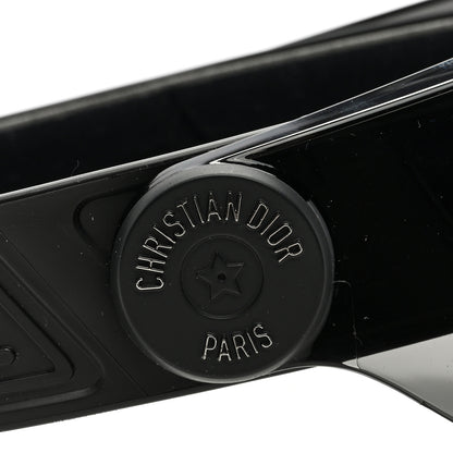 Christian Dior Mirrored DiorClub V1U Sun Visor Black 7 of 8