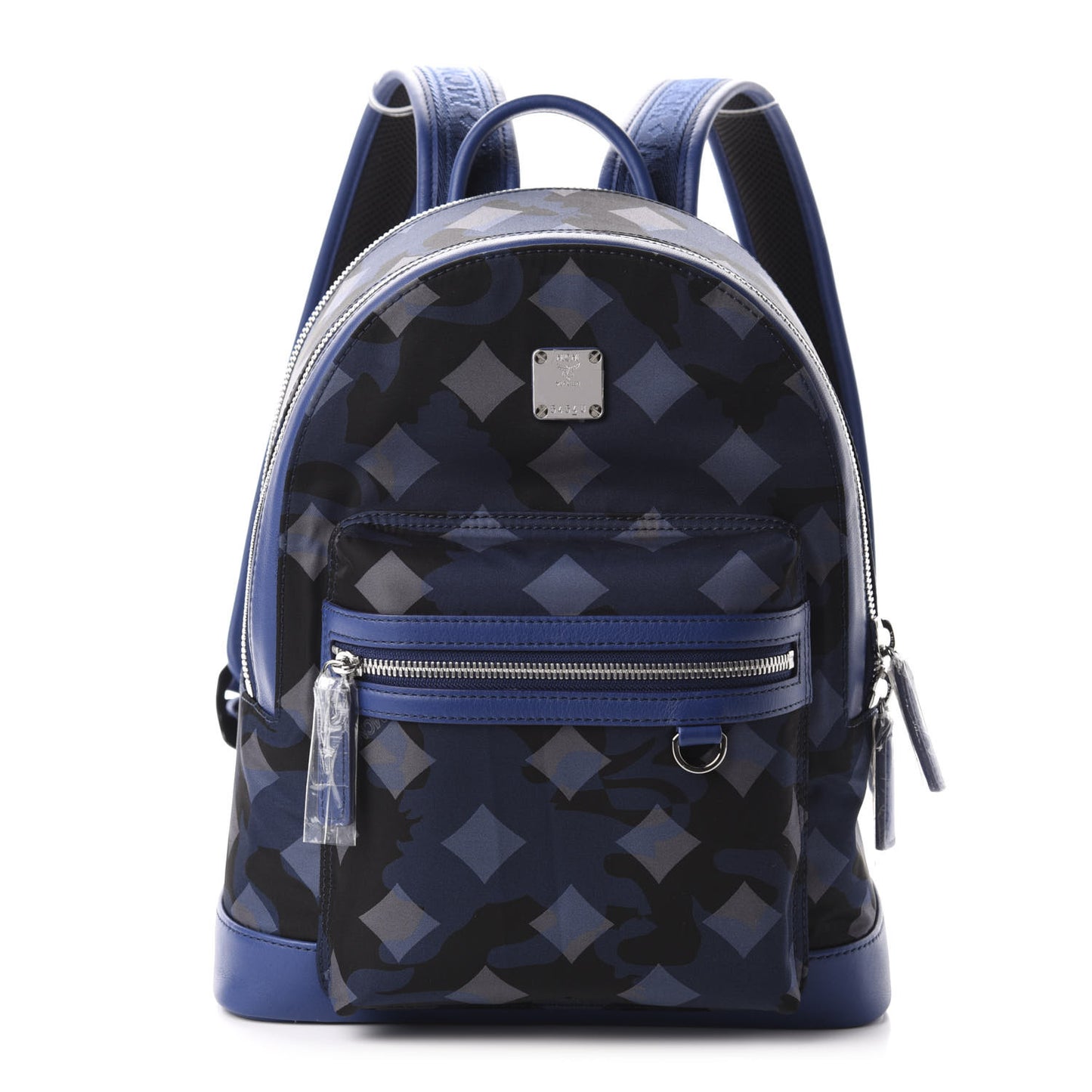 Nylon Camo Dieter Small Backpack Estate Blue
