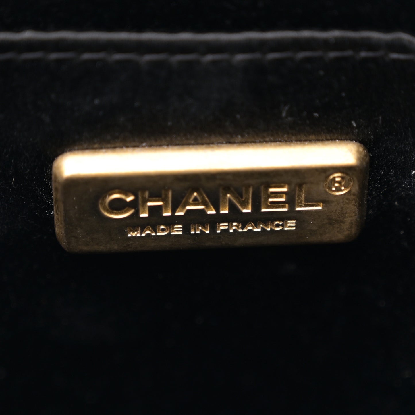 Satin Sequin No. 5 Shoulder Bag Black
