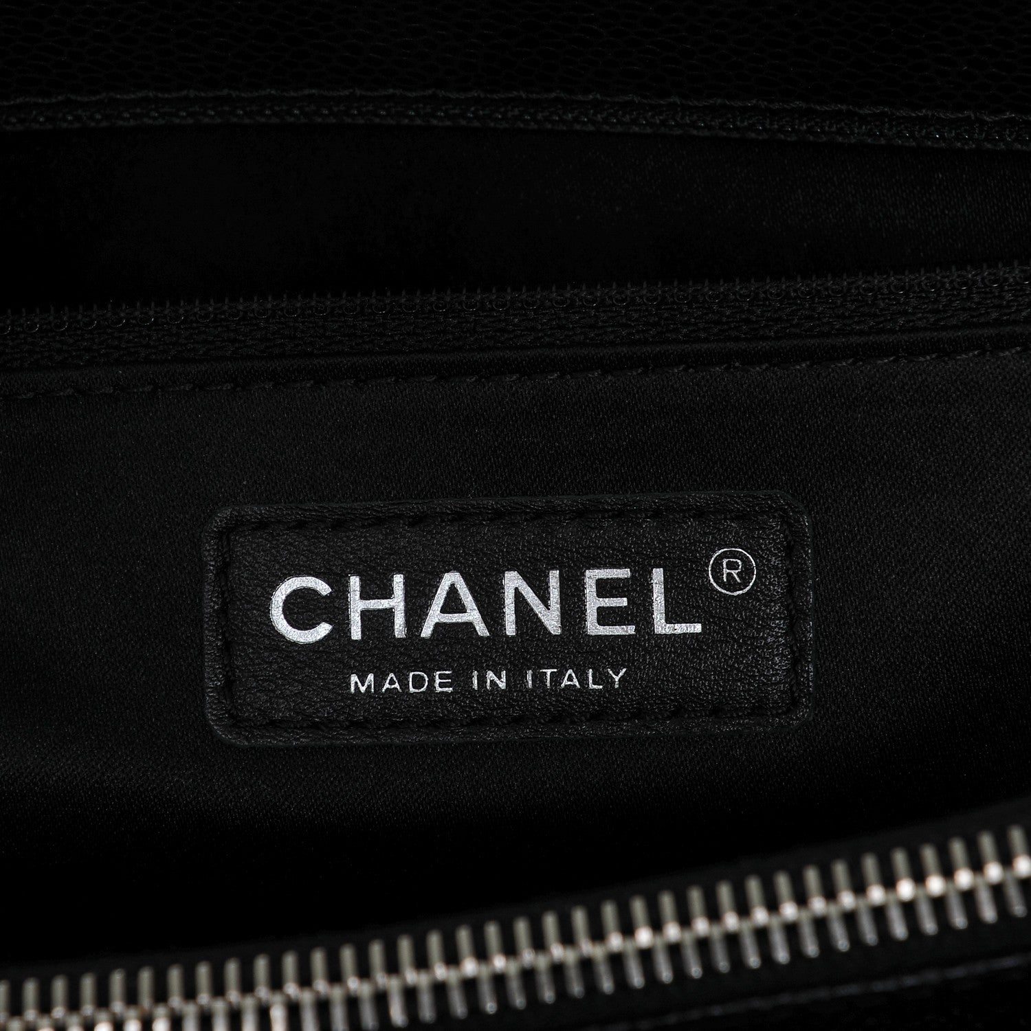 Chanel Caviar Quilted Grand Shopping Tote GST Black 6 of 7
