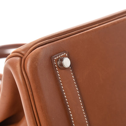 Hermes Natural Barenia Birkin 35 Fauve 7 of 45