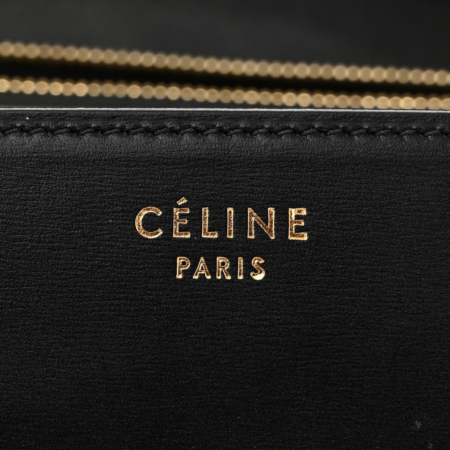 Celine Box Calfskin Medium Classic Box Flap Bag Black 6 of 12