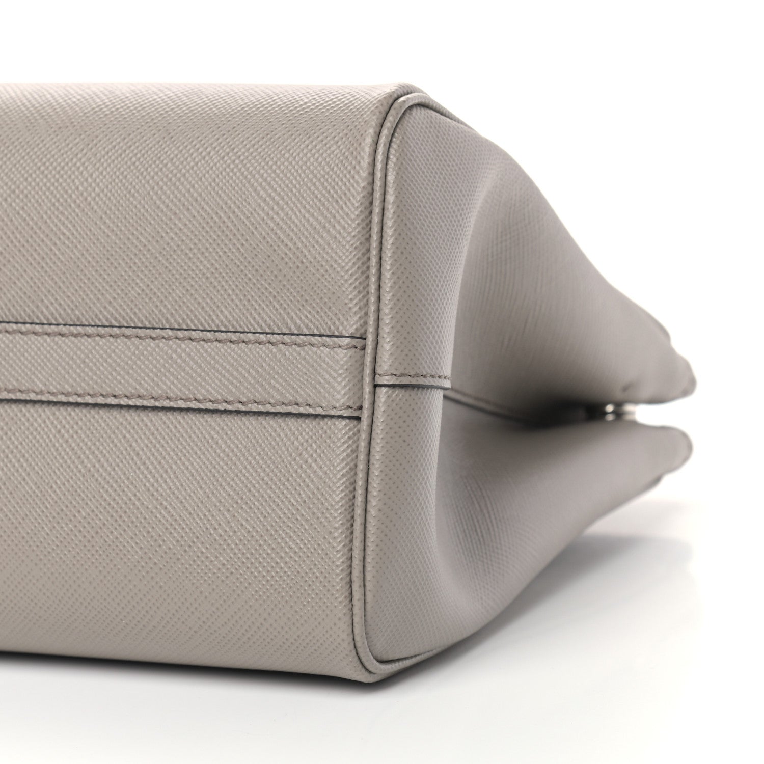 Prada Saffiano Cuir Medium Tote Argilla 9 of 10