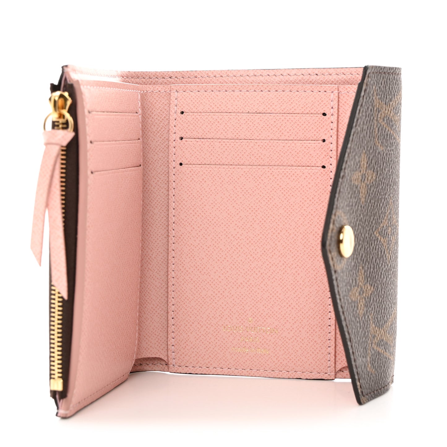 Monogram Victorine Wallet Rose Ballerine