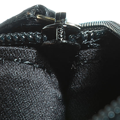 Saint Laurent Calfskin Vincennes Mombasa Hobo Black 9 of 9