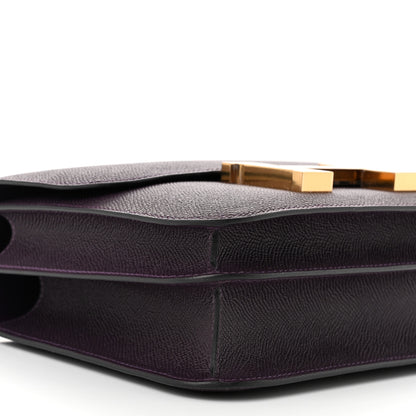 Hermes Epsom Constance 24 Raisin 9 of 11