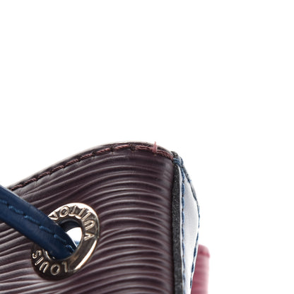 Louis Vuitton Epi Tri-Color Petit Noe Quetsche Fuchsia Saphir 12 of 14