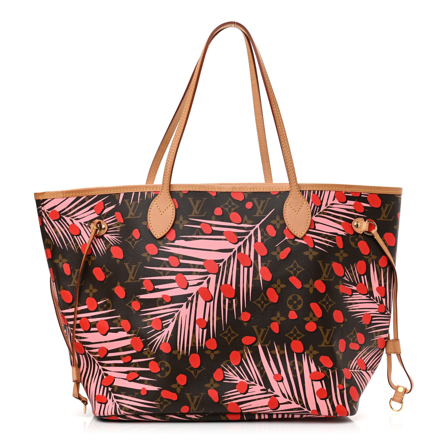 Louis Vuitton Monogram Jungle Dots Neo Neverfull MM Sugar Pink Poppy 1 of 10