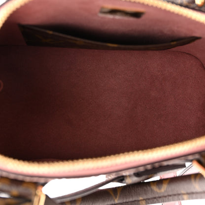 Louis Vuitton Vernis Monogram Alma BB Rose Pale Metallise 5 of 9