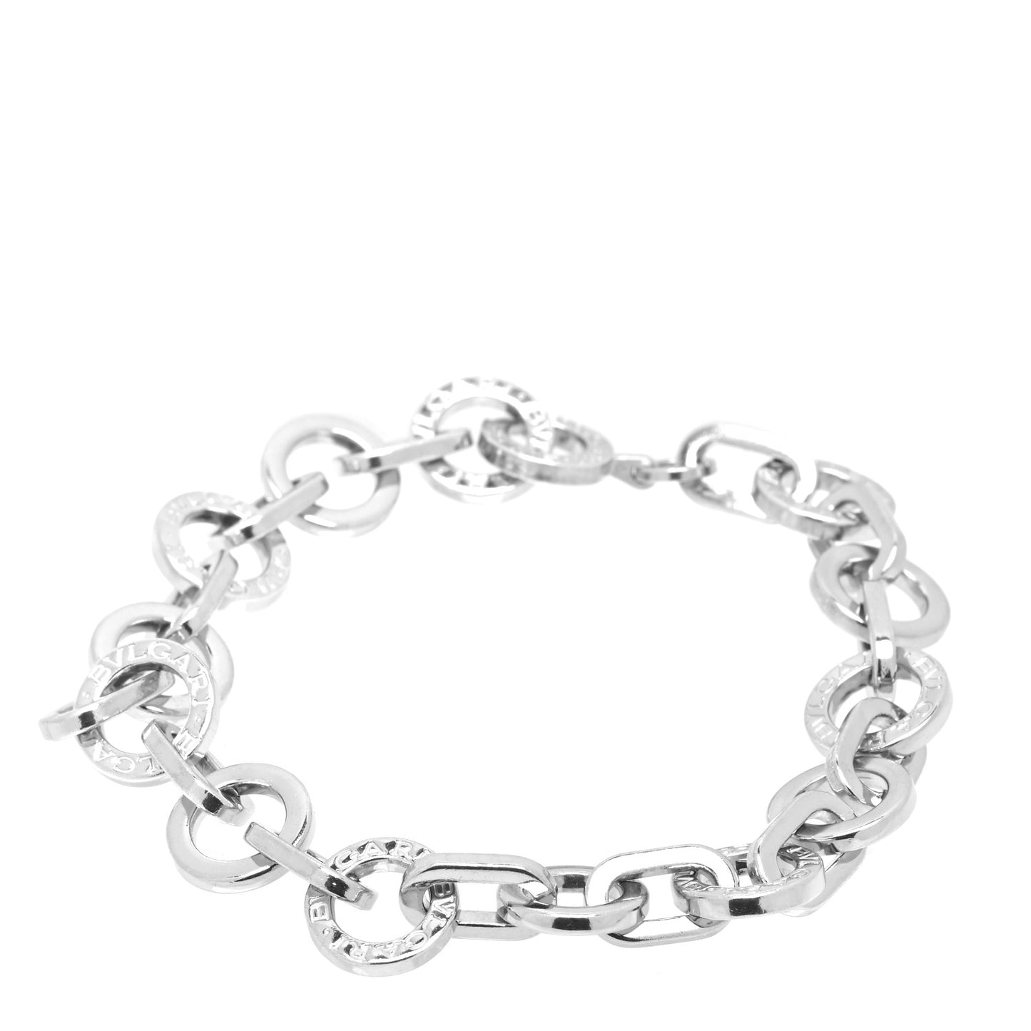 Sterling Silver BVLGARI BVLGARI Link Bracelet