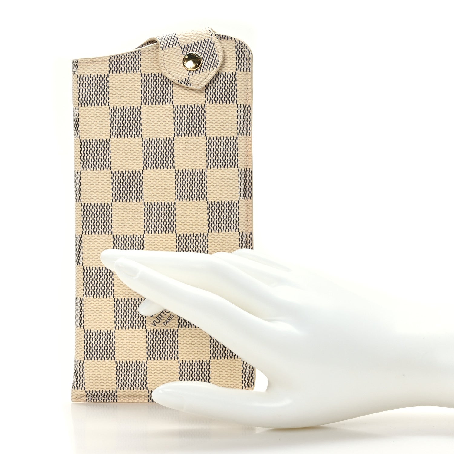 Louis Vuitton Damier Azur Sunglasses Case MM 2 of 6